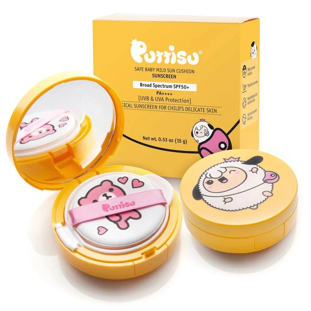 Puttisu Safe Baby Mild Sun Cushion SPF50+ Pa++++