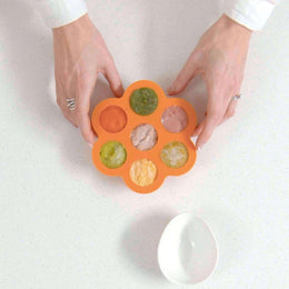 Quark Chiill Silicone Baby Food Freezer Tray With Lid 7 40 ml Portions
