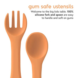 Quark Feedi Silicone Essential Baby 5 Piece Feeding Set