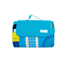 Ray Star 79''X79'' London City View Picnic Blanket Sandproof Waterproof Large Mat For Beach