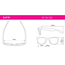 Real Shades Surf Sunglasses Kids Black
