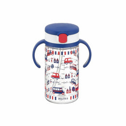 Richelle Clear Straw Bottle Mug 320 ml