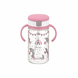 Richelle Clear Straw Bottle Mug 320 ml