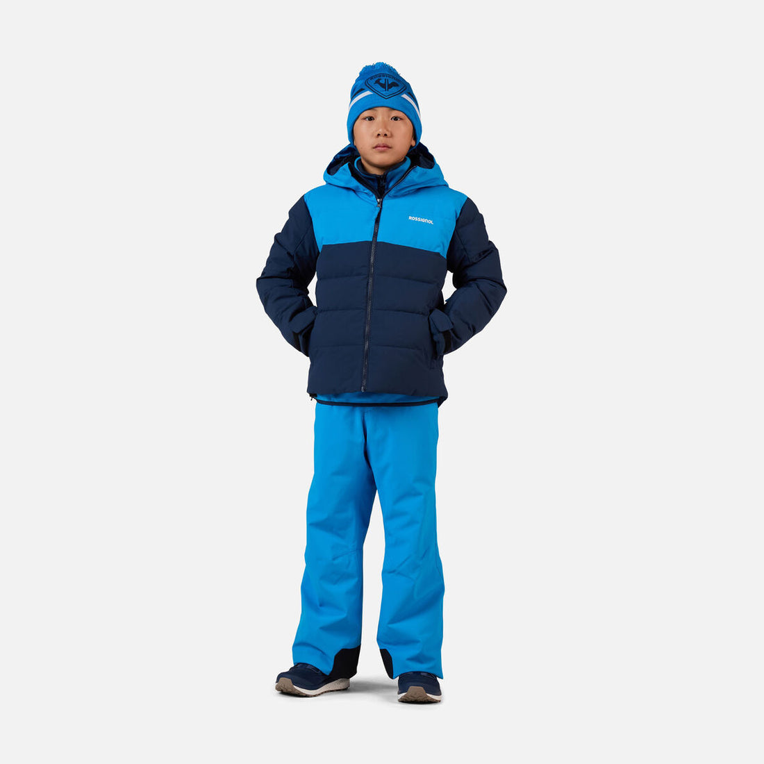 Rossignol Juniors' Siz Quilted Ski Jacket - Dark Navy - view 2