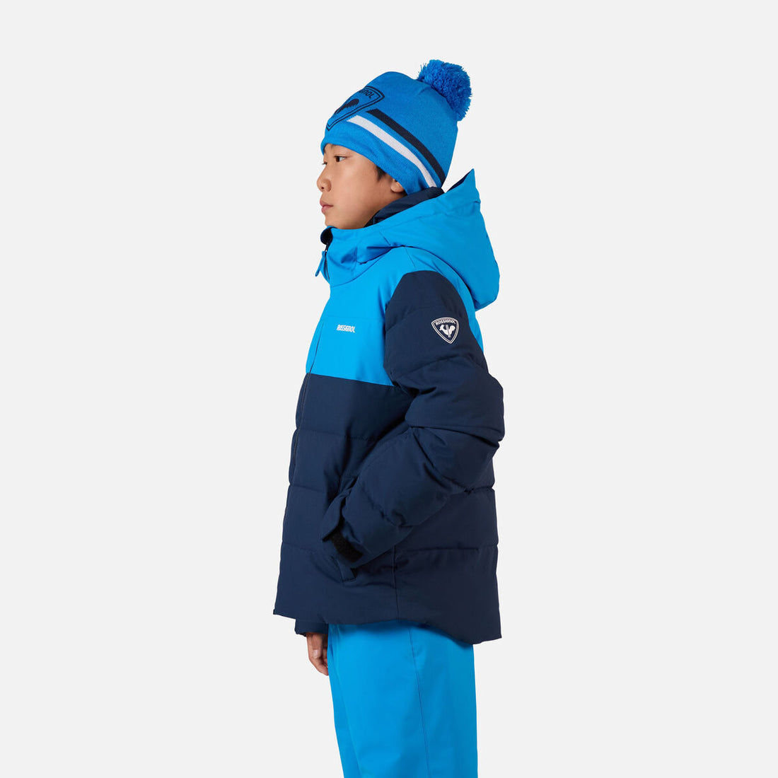Rossignol Juniors' Siz Quilted Ski Jacket - Dark Navy - view 4