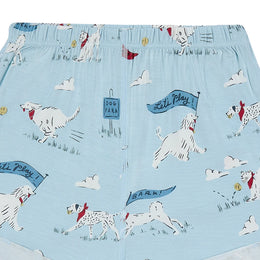 Nest Designs Short Sleeve PJ Set Puppy Park