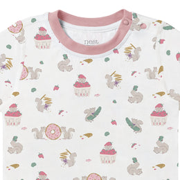 Nest Designs Short Sleeve PJ Set Very Squirrelly