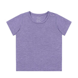 Nest Designs Short Sleeve T Shirt Violet Blooms