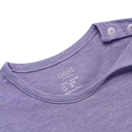 Nest Designs Short Sleeve T Shirt Violet Blooms
