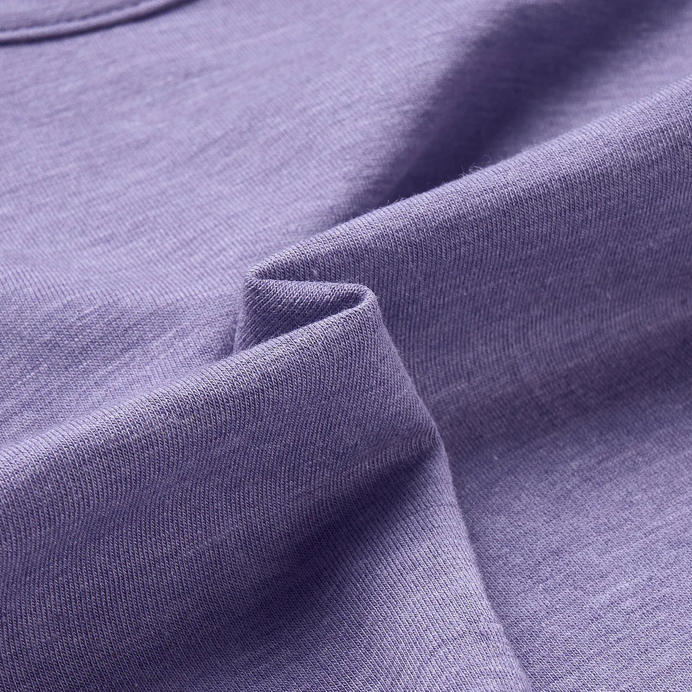 Nest Designs Short Sleeve T Shirt Violet Blooms, product view 4