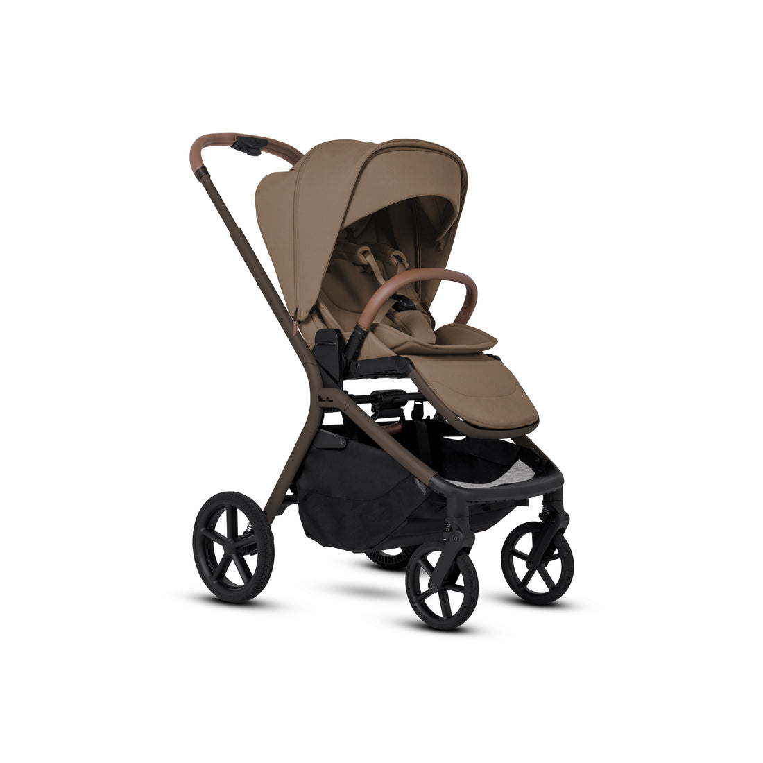 Silver Cross Breez Compact Stroller in Maple — stroller three-quarter view