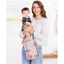 Skip Hop Pronto® Signature Changing Station Pink Heather