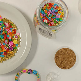 Pbi Art Diy Bead Jar Multicoloured