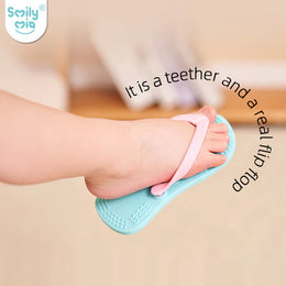 Smily Mia & Dommy Flip Flop Teether Toy Duo Pack