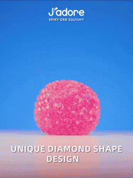 J'adore Spiky Orb Squish Toy