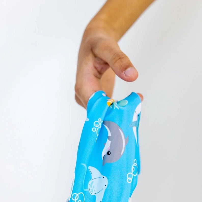 Splash Swim Goggles Ocean Friends blue kids' goggles for ages 3