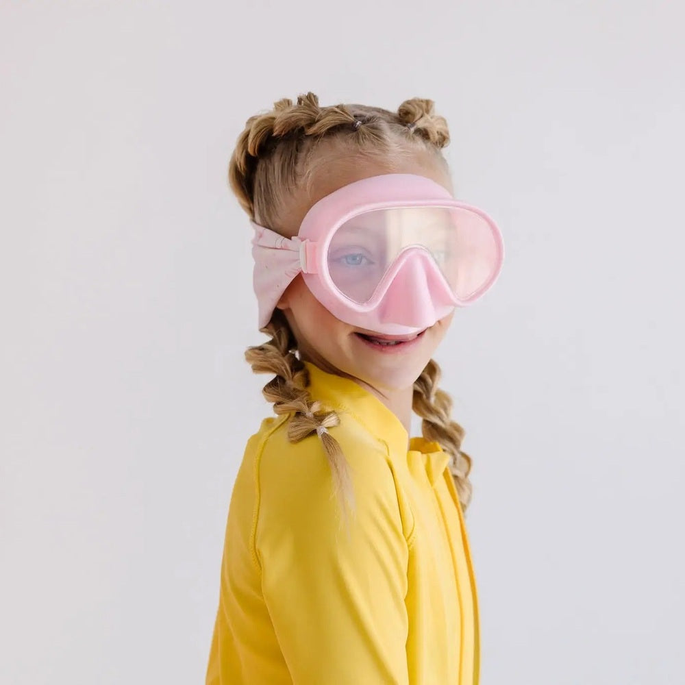 Splash Cherry Charms Youth Swim Mask Goggles in Pink