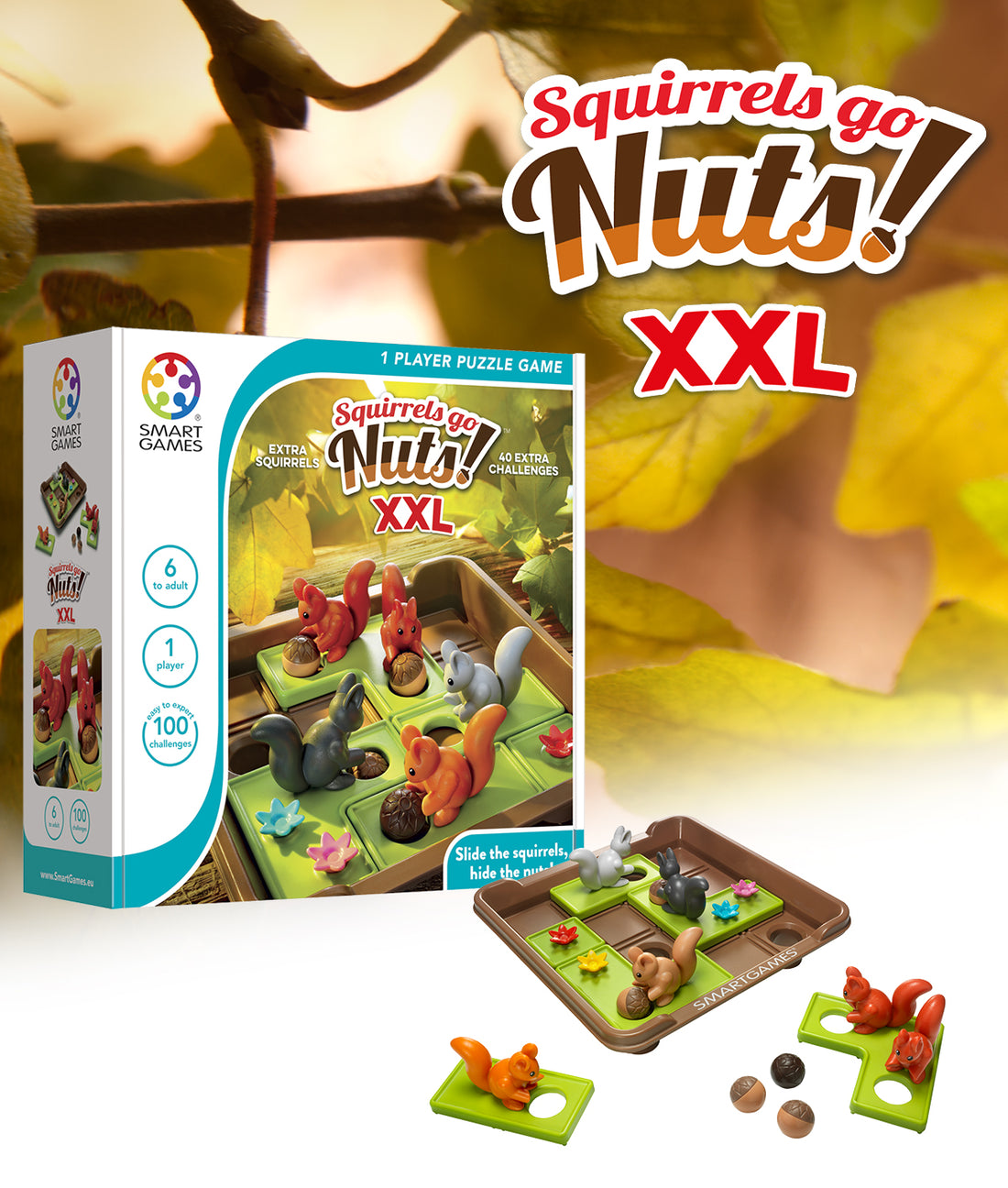 Smart Games Squirrels Go Nuts XXL official photo 1