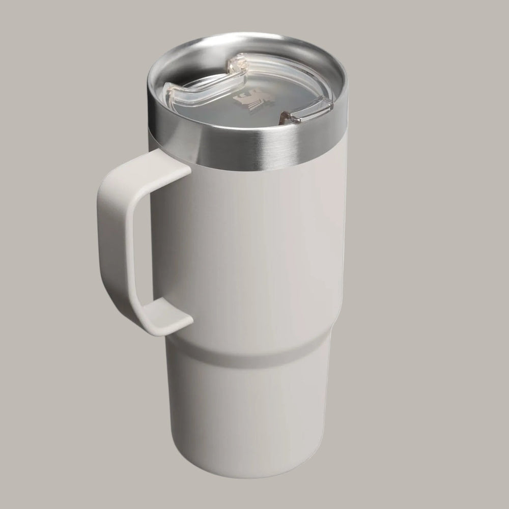 Stanley The Everyday Suburban Mug in White with stainless steel lid