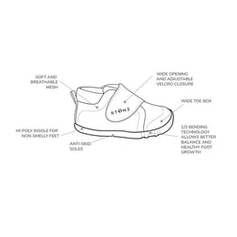 Stonz Cruiser Original Baby Shoes Black