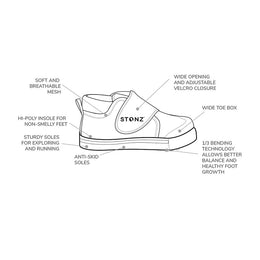 Stonz Cruiser Original Toddler Shoes Dune