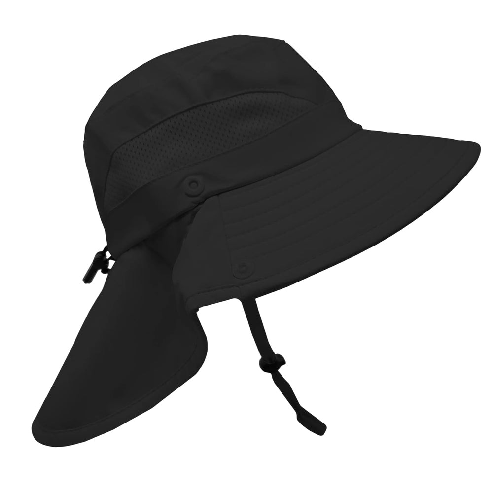 STONZ Stonz Explorer Hat with neck flap, mesh ventilation panel, and adjustable chin cord img 13/19