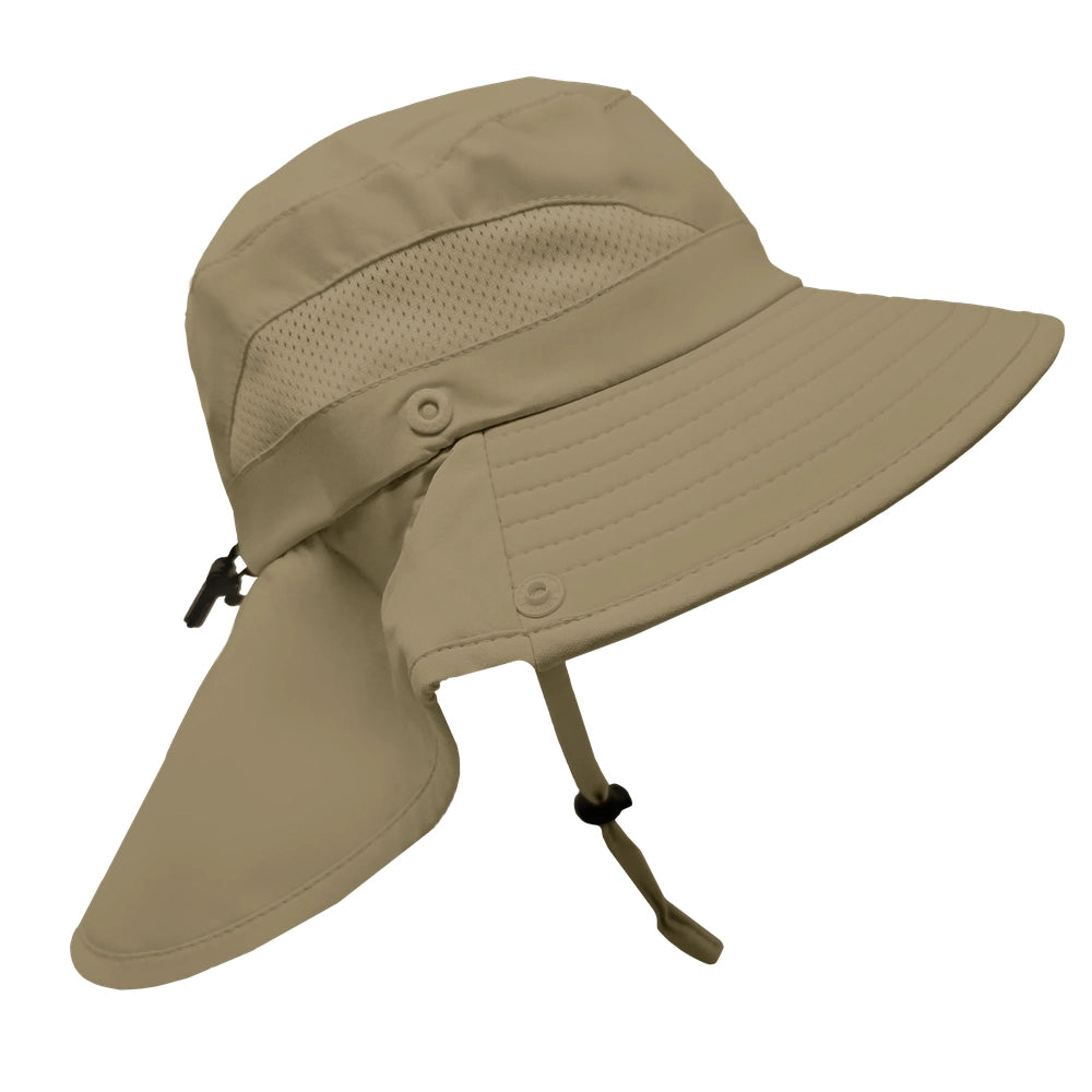 STONZ Stonz Explorer Hat with mesh panel, neck flap, and adjustable chin cord img 14/19