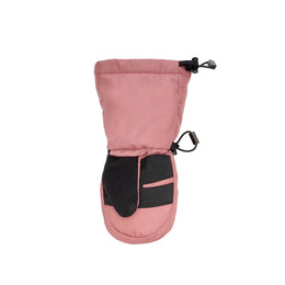 Stonz Kids Mitts Dusty Rose + Heather Grey