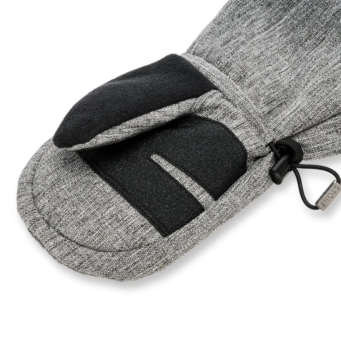 Stonz Kids Snow Mitts Heather Grey - Heather Grey