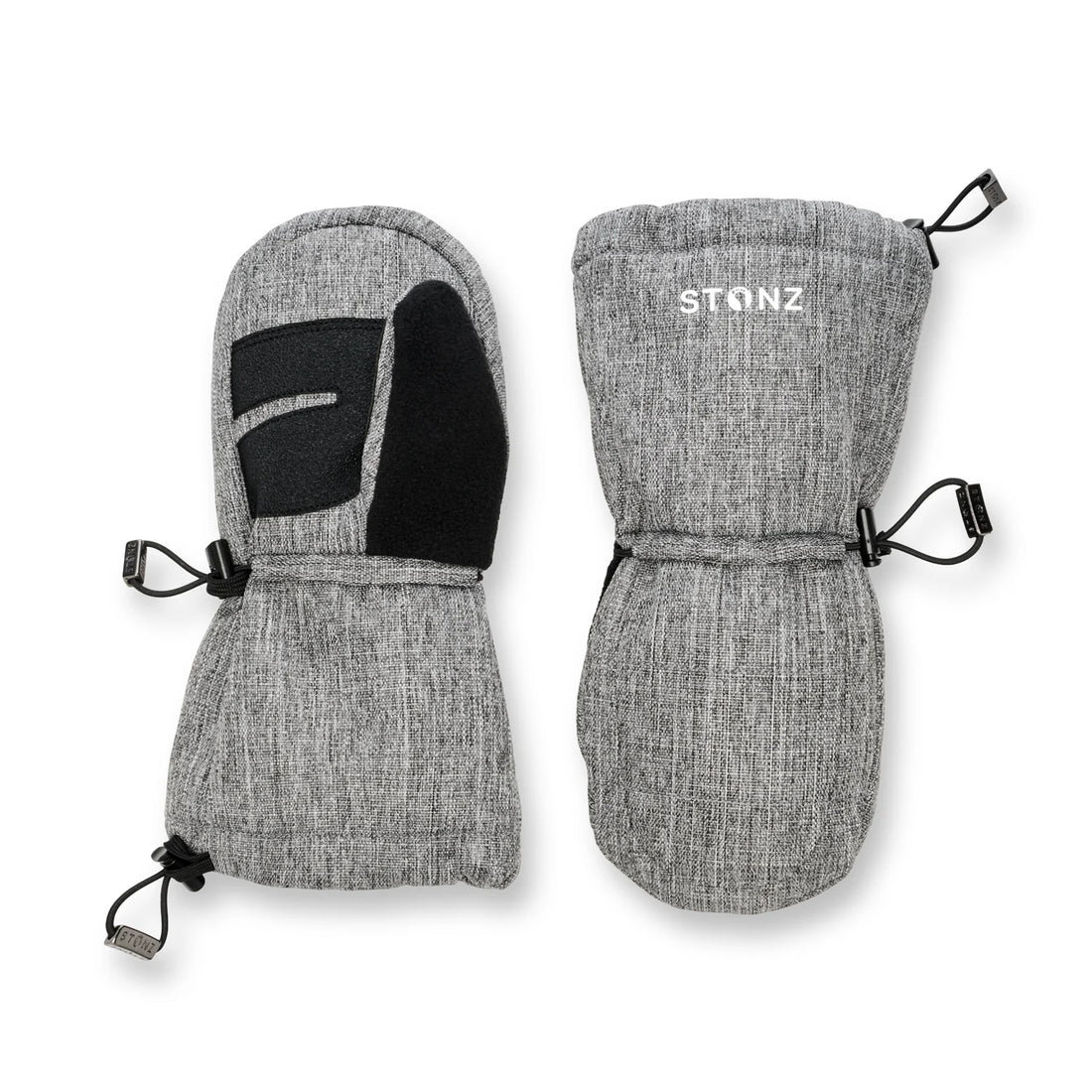 Stonz Kids Snow Mitts Heather Grey - Heather Grey