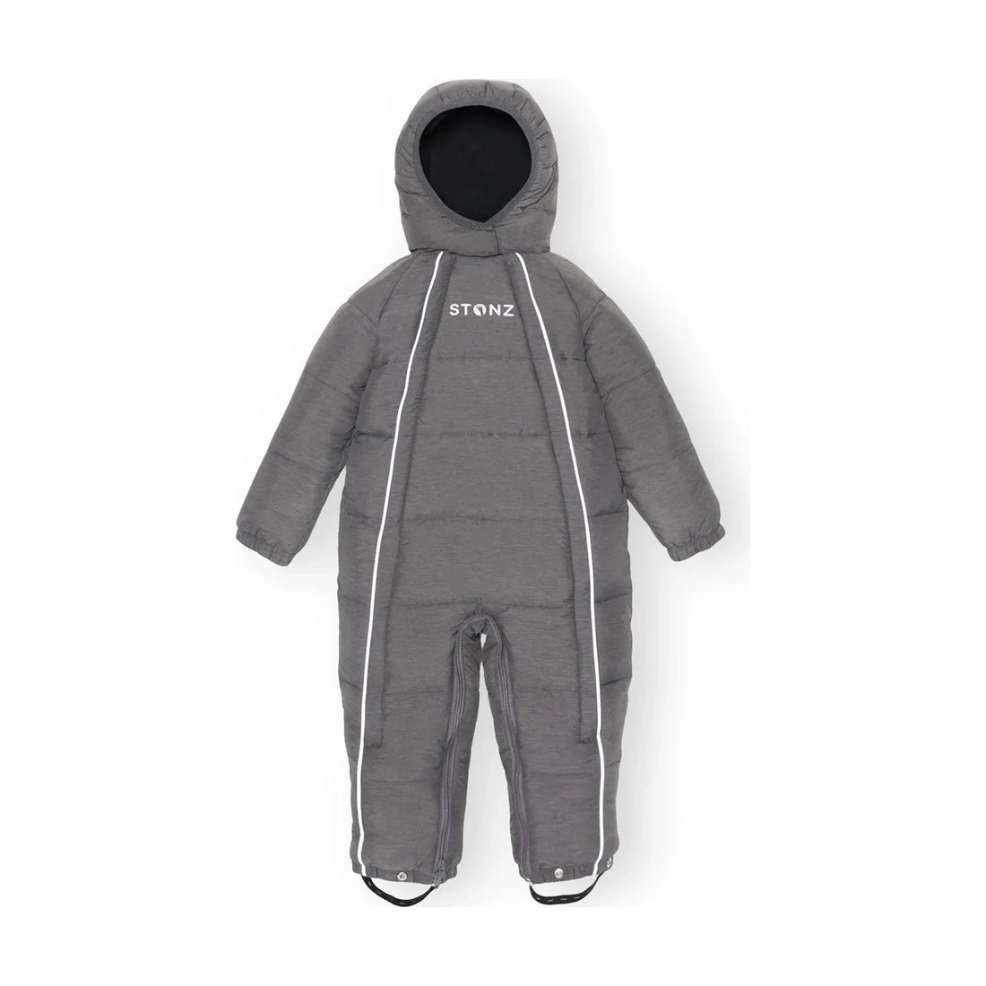 Stonz 2-In-1 Snow Suit And Bunting Bag Heather Grey - Heather Grey