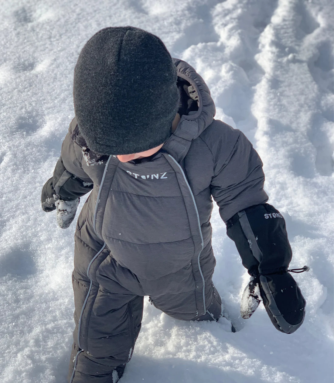 Stonz 2-In-1 Snow Suit And Bunting Bag Heather Grey - Heather Grey