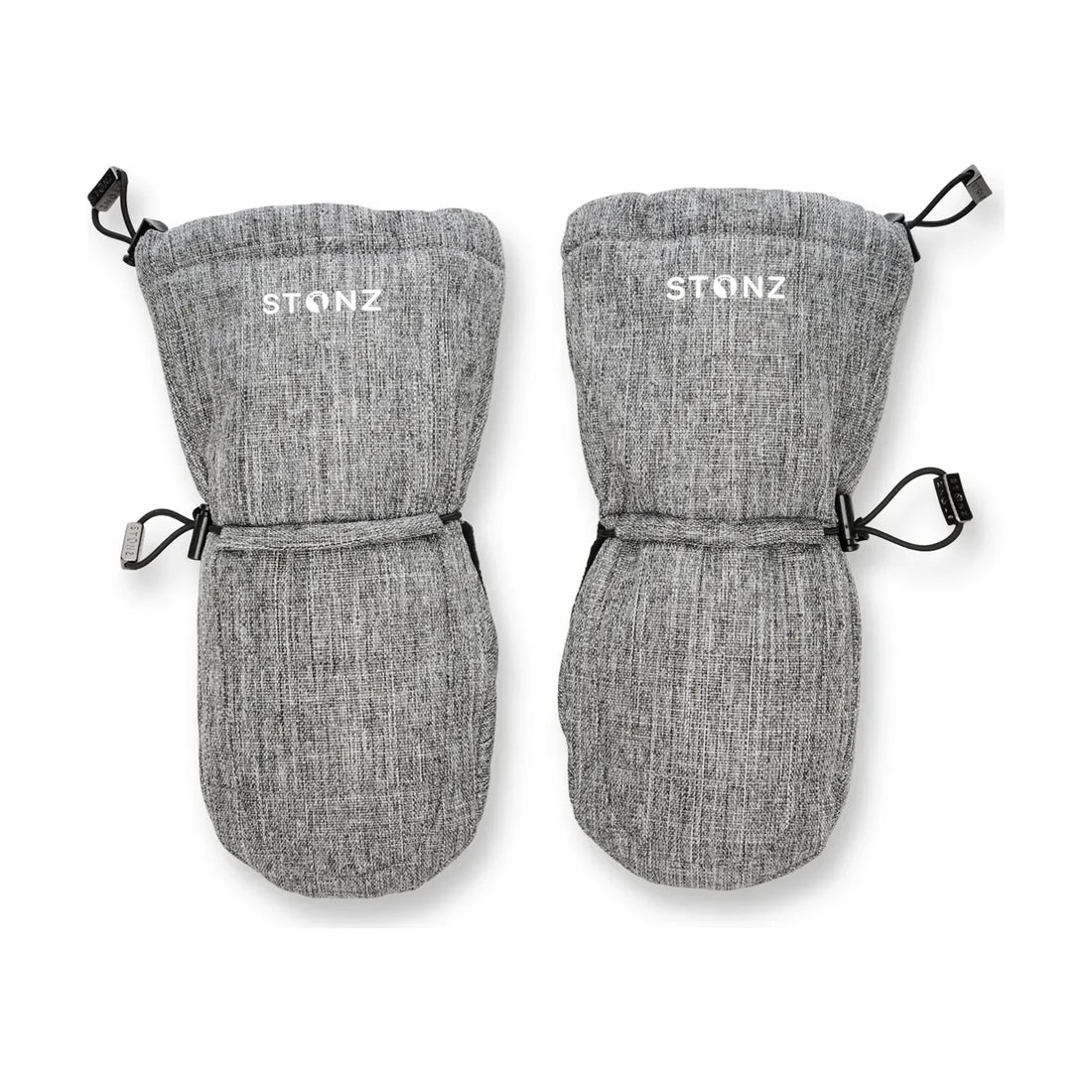 Stonz Kids Snow Mitts Heather Grey - Heather Grey