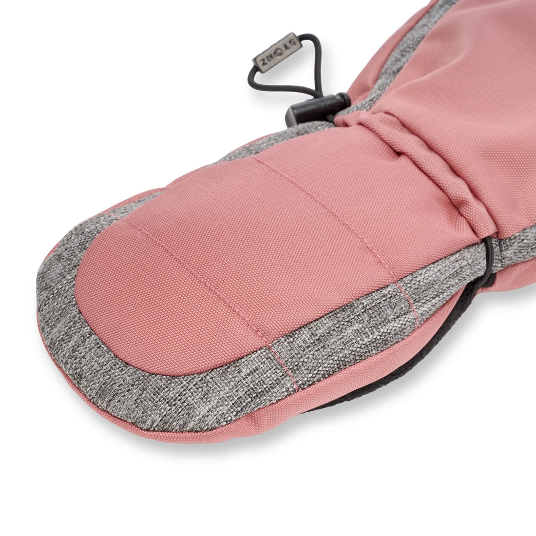 Stonz Kids Snow Mitts Dusty Rose/Heather Grey - Dusty Rose/Heather Grey