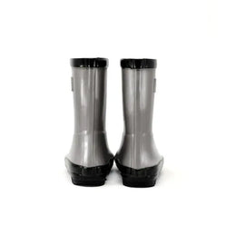 Stonz Rain Boots Metallic Grey