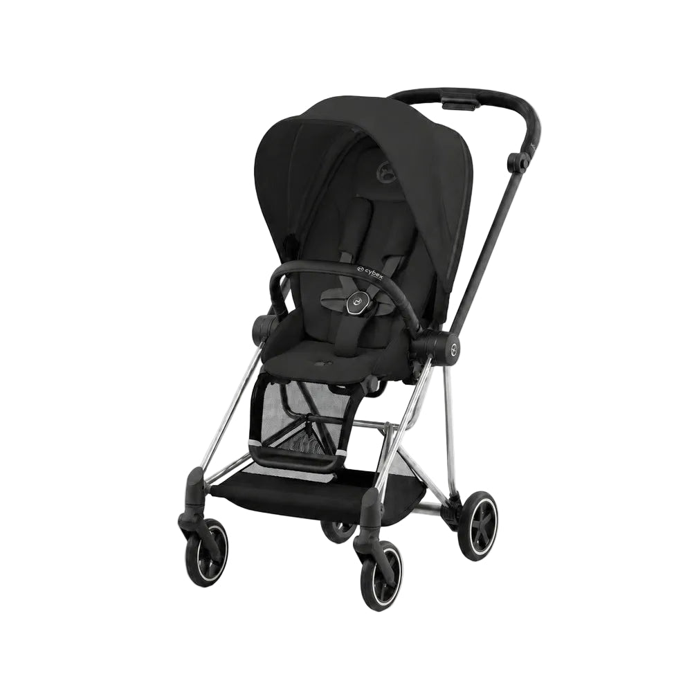 Mios 3 Stroller Chrome/Black Soho Grey
