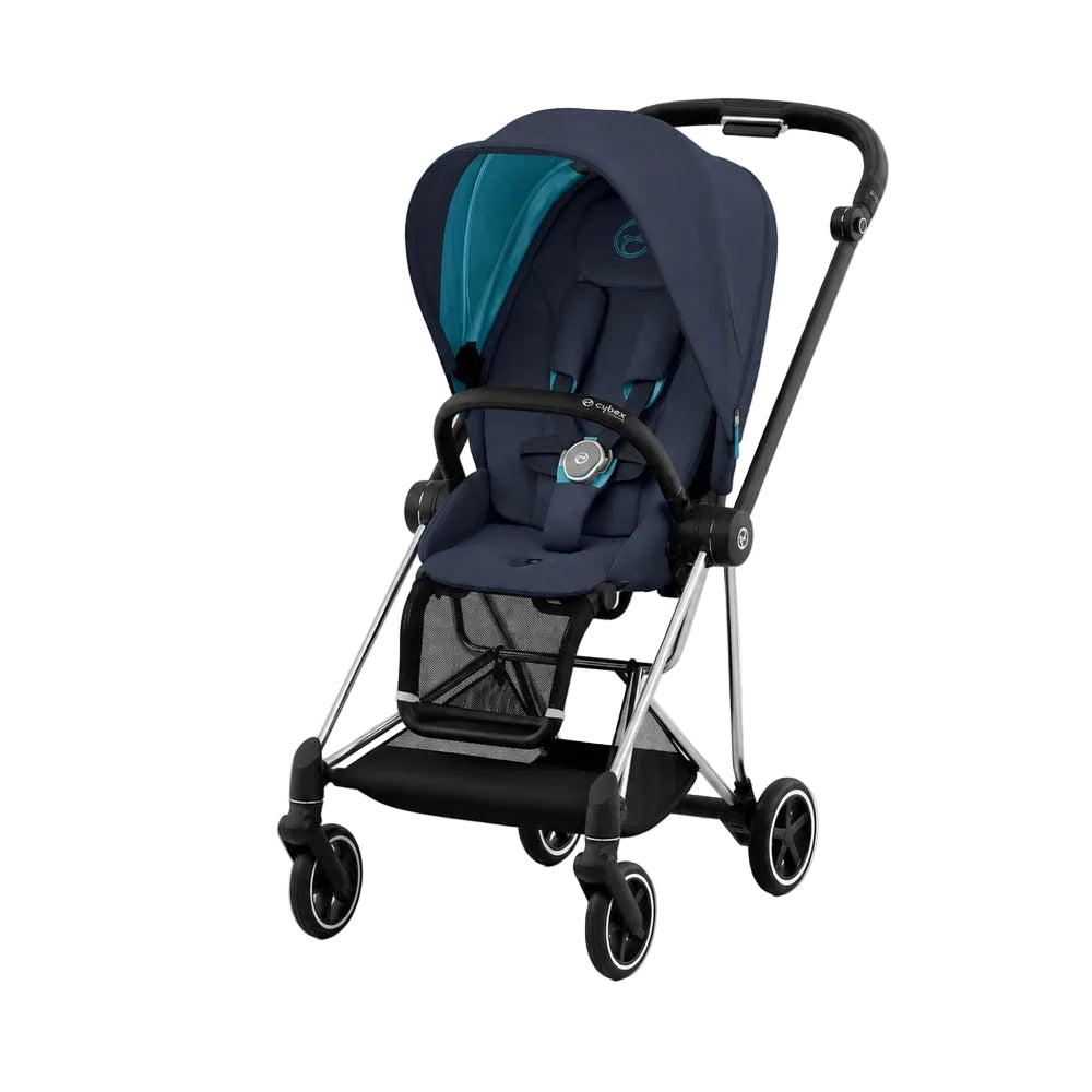 Mios 3 Stroller Matte Black Nautical Blue