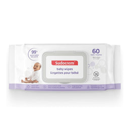 Sudocrem Pure Water Baby Wipes 60 Count