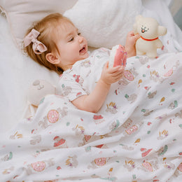 Nest Designs Swaddle Blankie Very Squirrelly