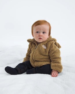 The North Face Baby Campshire Full Zip Hoodie - Teddy Brown