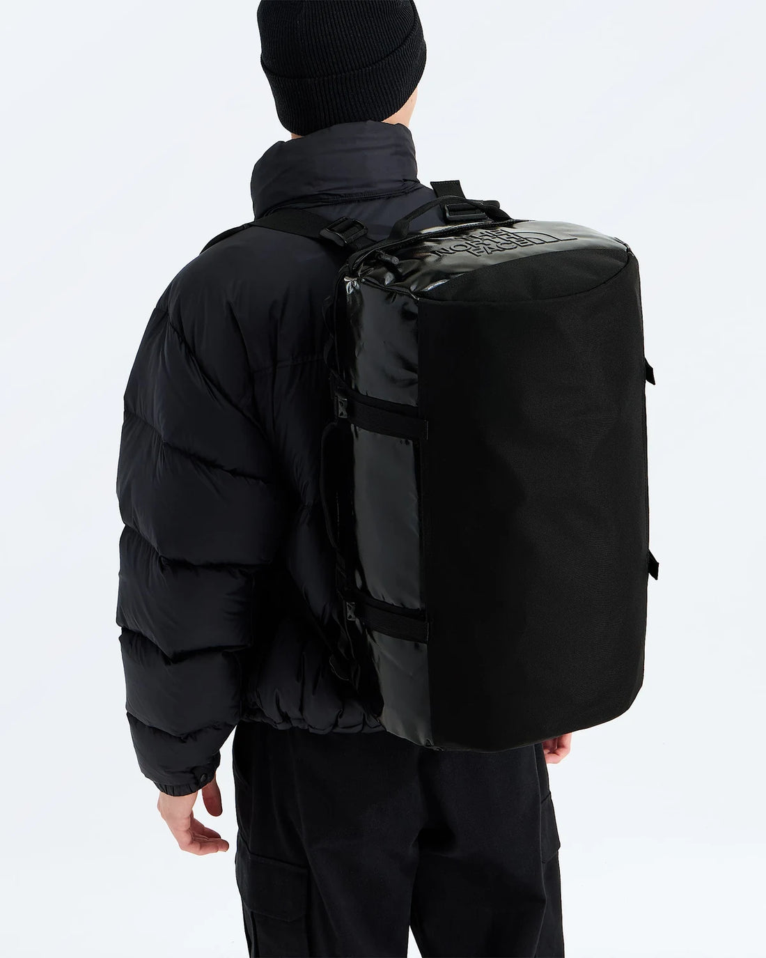 Base Camp Duffel Special Edition - S in TNF Black/TNF Black - Modelback
