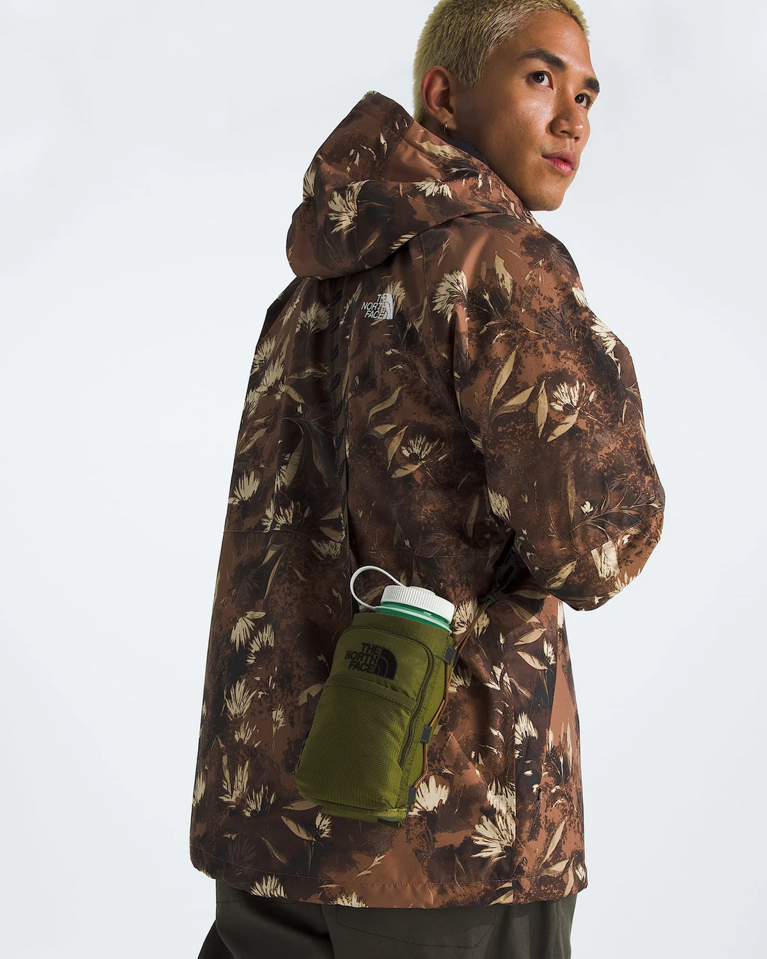 Borealis Water Bottle Holder in Forest Olive - Modelback