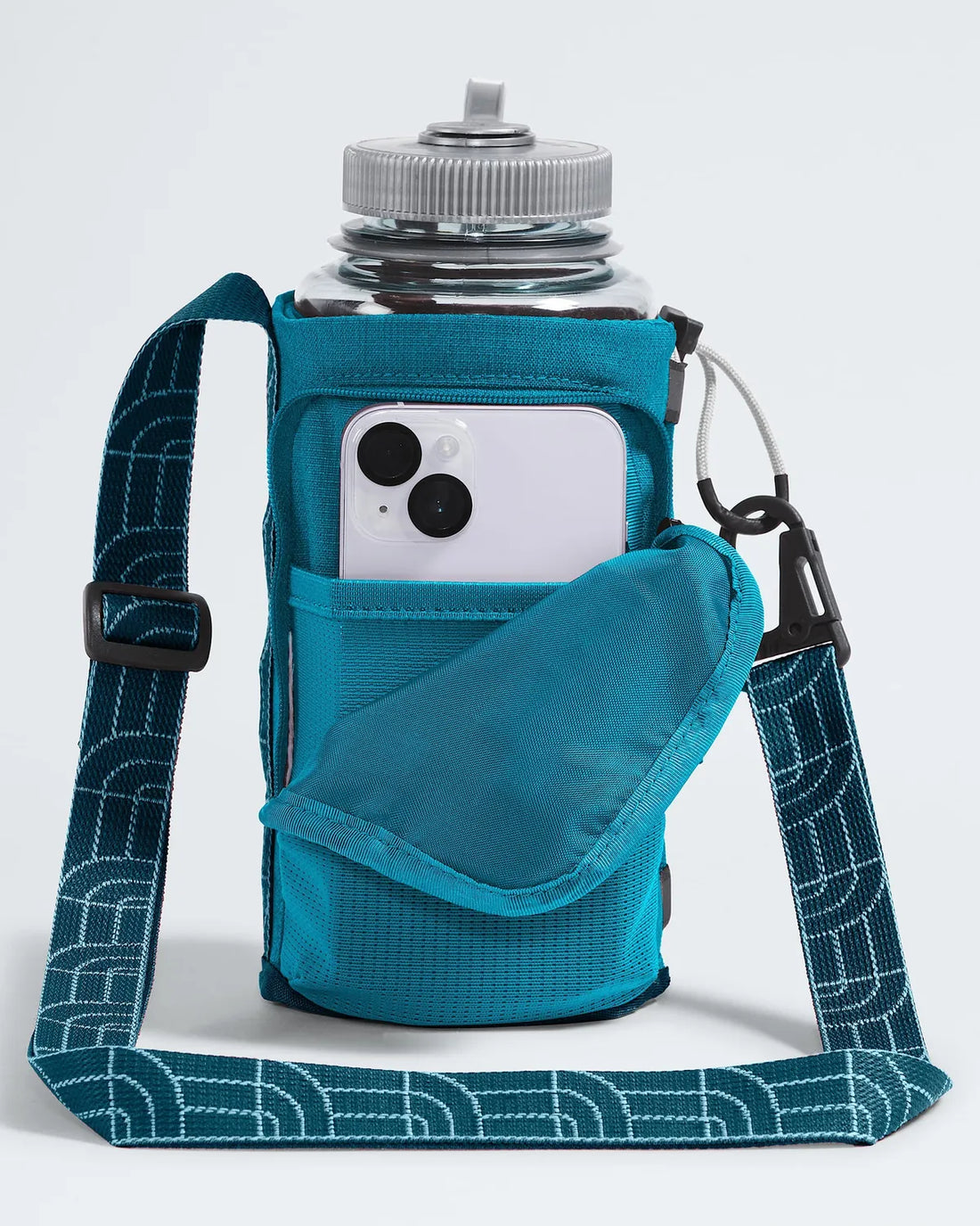Borealis Water Bottle Holder in Midnight Petrol/Alkaline Blue - Alt1