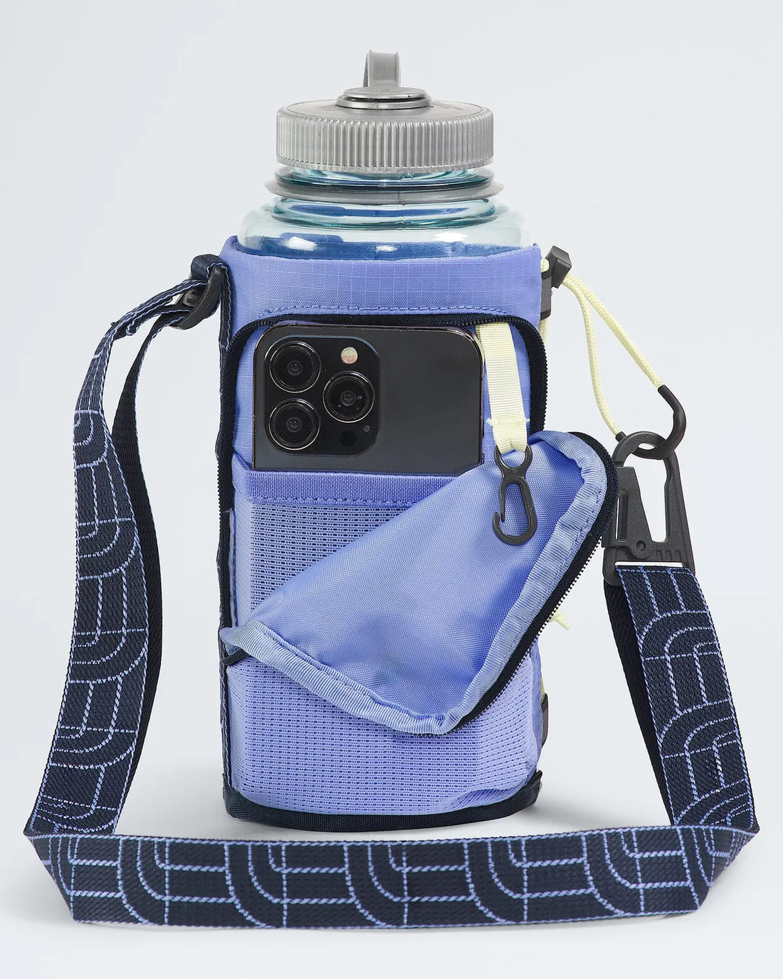 Borealis Water Bottle Holder in Periwinkle Glow/Summit Navy/Lemon Mist - Alt1