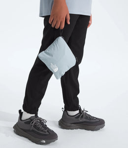 The North Face Boys' & Girls' Hike Packable Shell - Frost Grey/Granite Grey