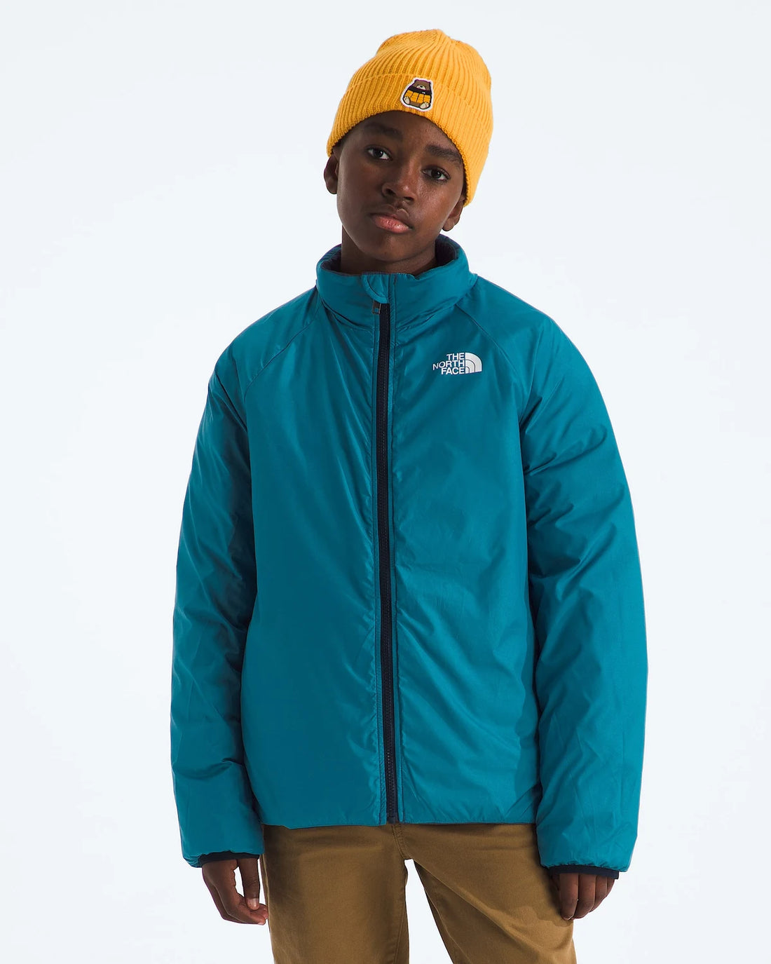 The North Face Boys’ & Girls’ Perrito 4-N-1 Hooded Jacket - Summit Navy — product view 6 6