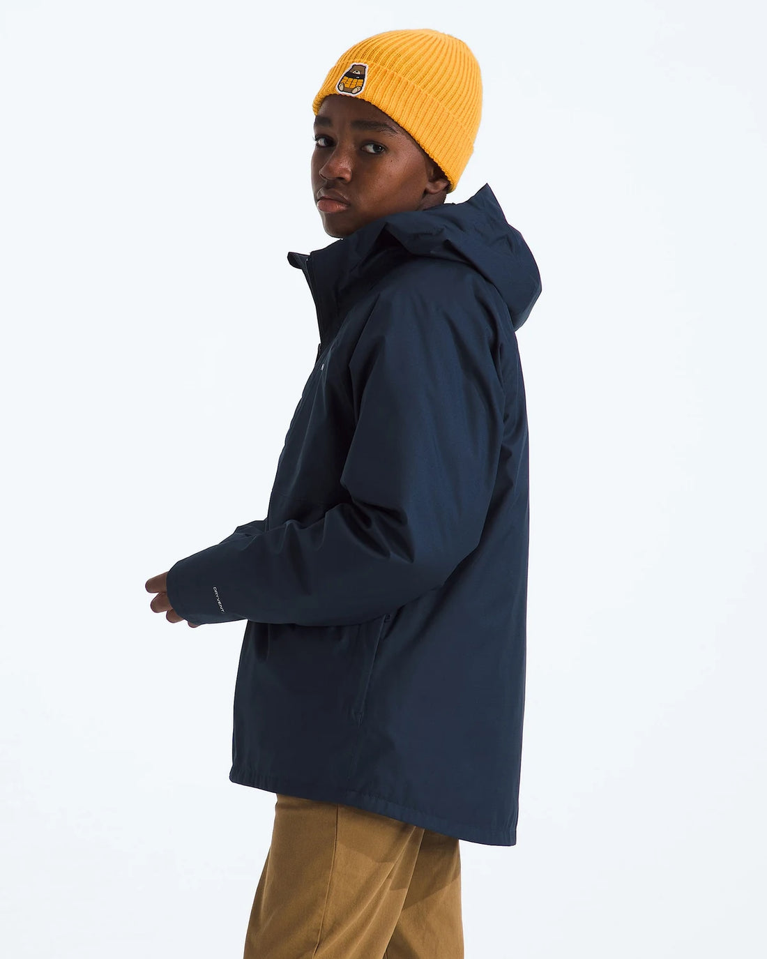 The North Face Boys’ & Girls’ Perrito 4-N-1 Hooded Jacket - Summit Navy — model view 7