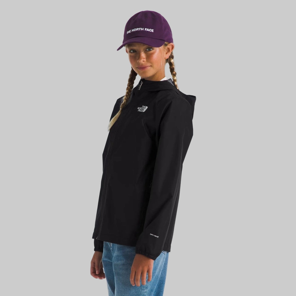 The North Face Zipline Rain Jacket in Black
