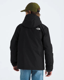 The North Face Boys' Warm Antora Rain Jacket - TNF Black/TNF Black