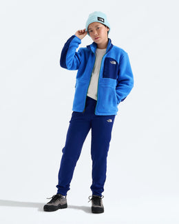 The North Face Boys' Yumiori Off Peak Full Zip Jacket - Active Blue/Bold Blue